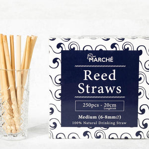Reed Straws med 6-8mm Longdrink