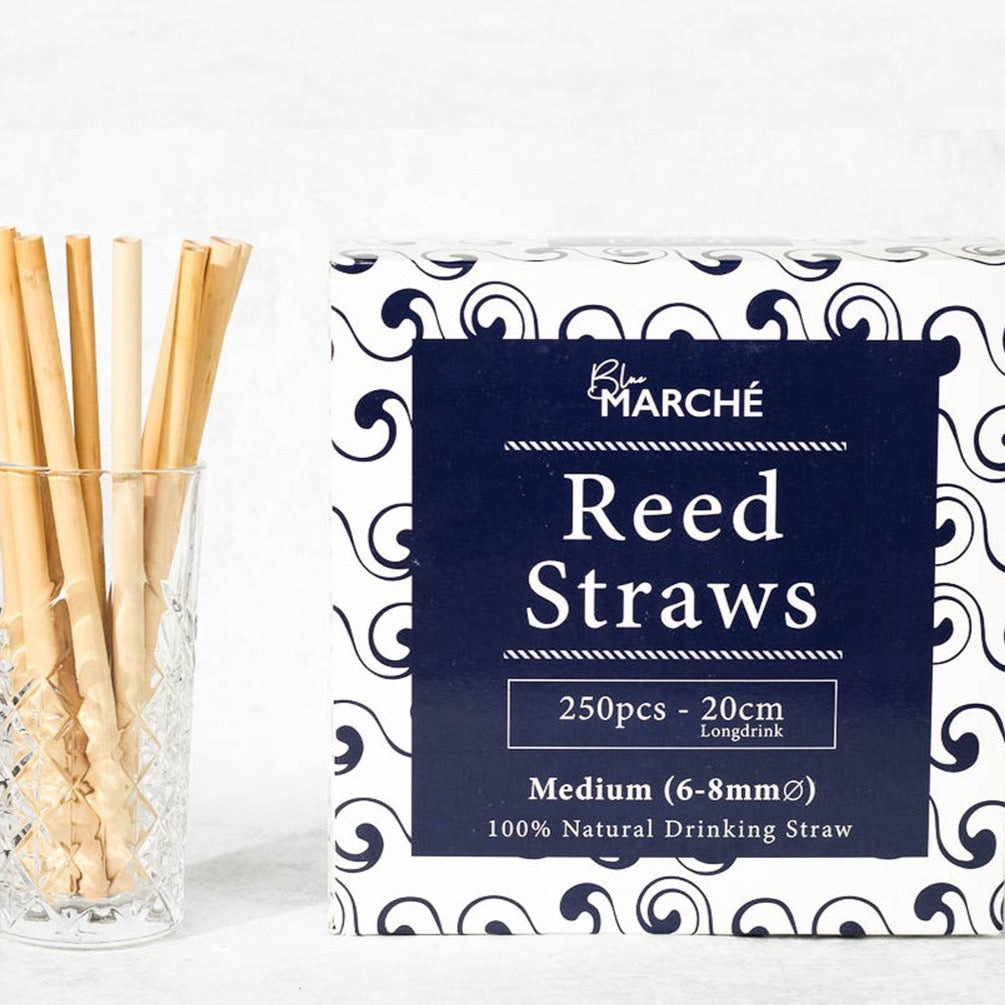 Reed straws natural straws